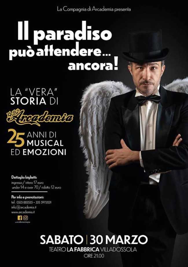 Arcademia 25 anni di musical ed emozioni
