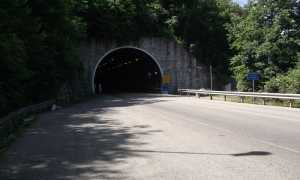 Galleria chiusa montani