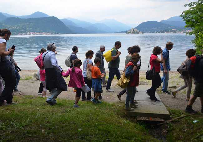 Giro lago bimbi
