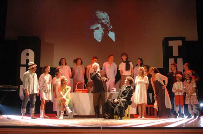 Johnny Dorelli al Sociale di Omegna per Arcademia