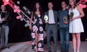 Pamela e i tre vincitori