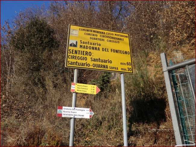 Sentiero beltrami Escursionando