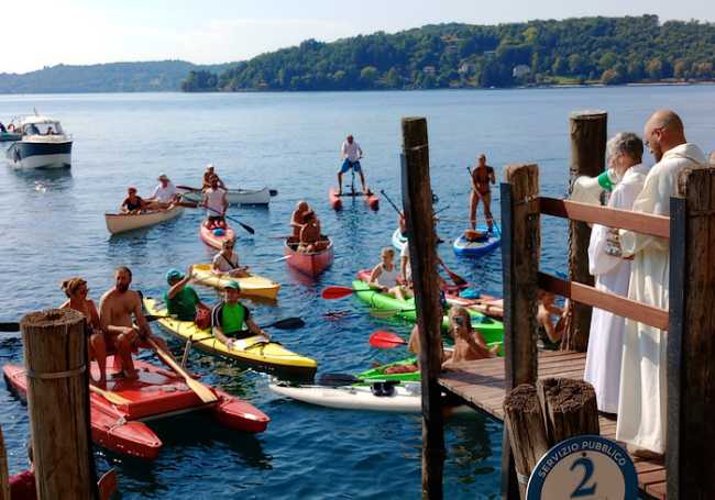 benedizione vogatori Orta