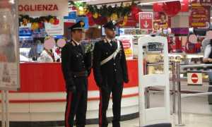 carabinieri supermercato generico