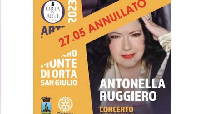 concerto ruggiero annullato