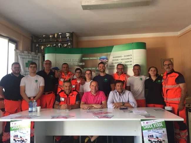 croce verde grav