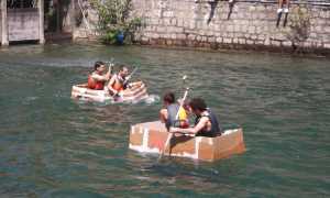 karton kayak presentazione