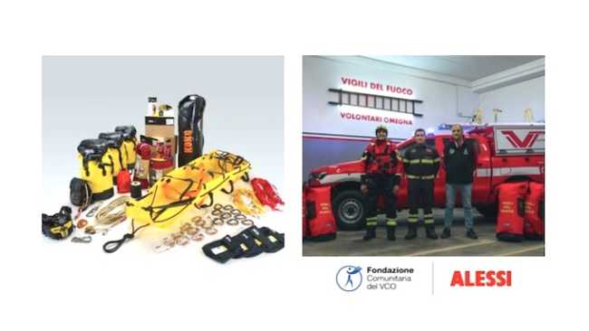 omegna materiale vvff volontari