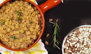 pasta fagioli pentole