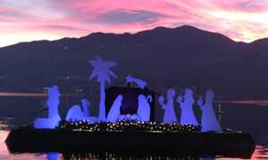 pettenasco presepe tramonto