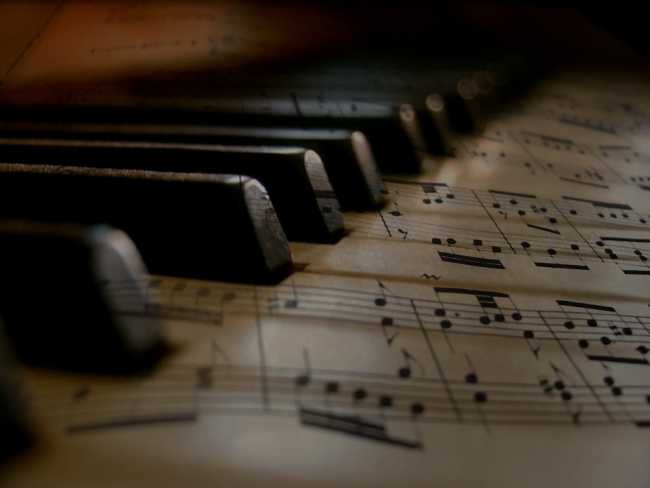 piano tasti musica