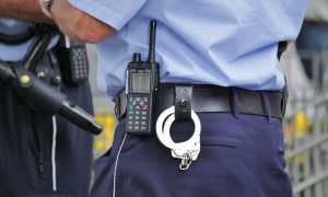 polizia manette
