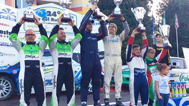 rally rubinetto 17 traguardo coppe