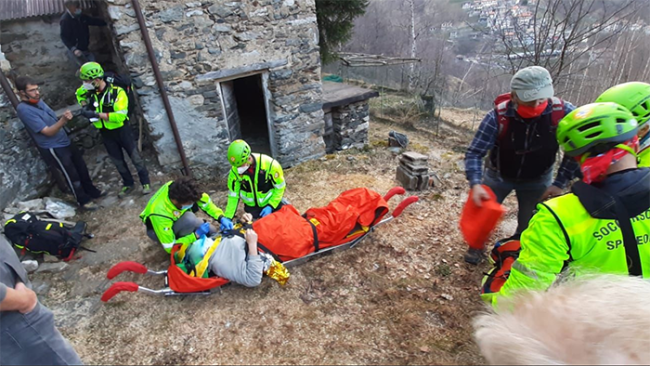 soccorso barella omegna