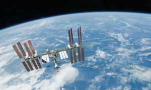 space station over earth