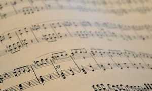 spartito musicale