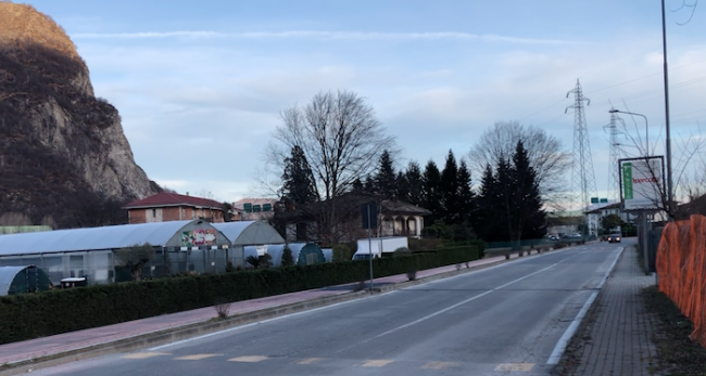 ss33 altezza palasport gravellona