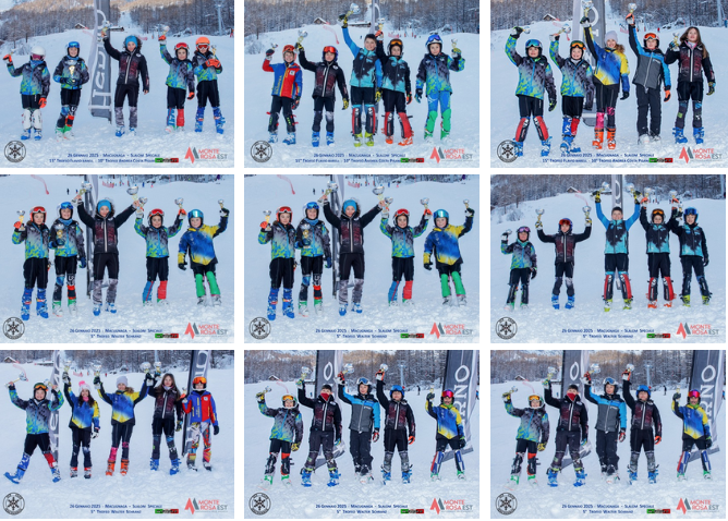 Sulle nevi di Macugnaga, piccoli campioni dello sci per tre trofei - Foto 
