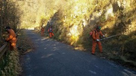 stradA pulizia